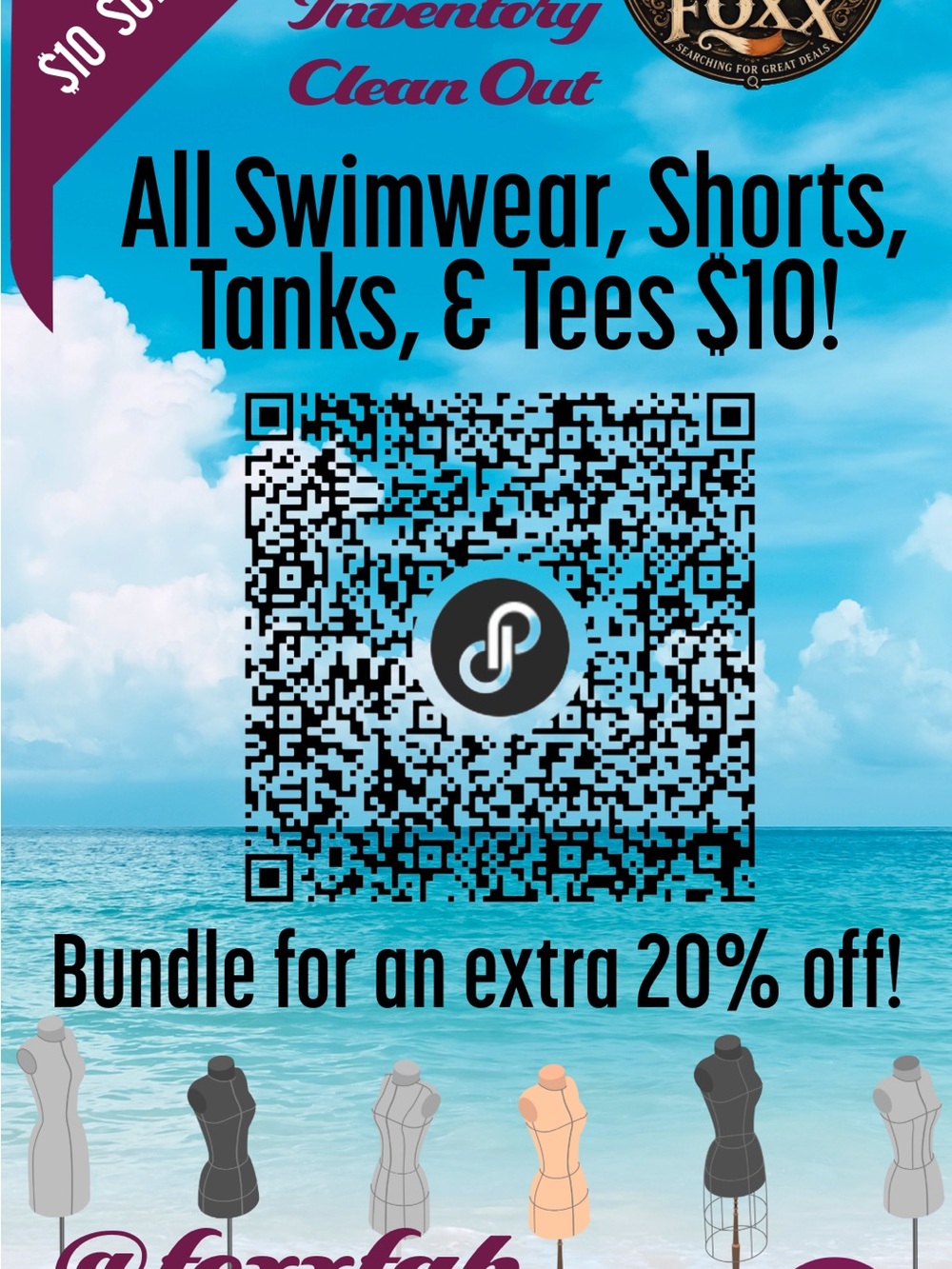 FOXX Fab’s $10 Summer Sale!!